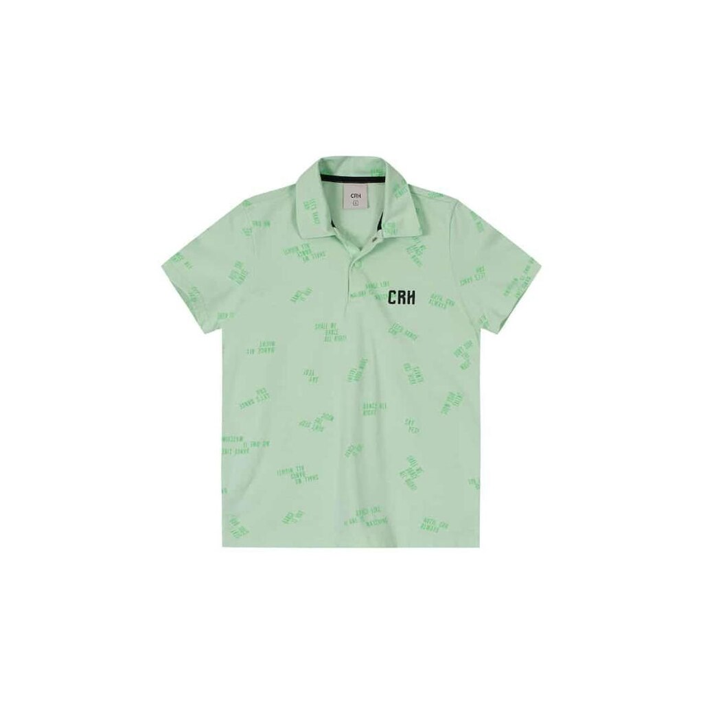 Camisa Polo Infantil Menino Meia Malha Carinhoso