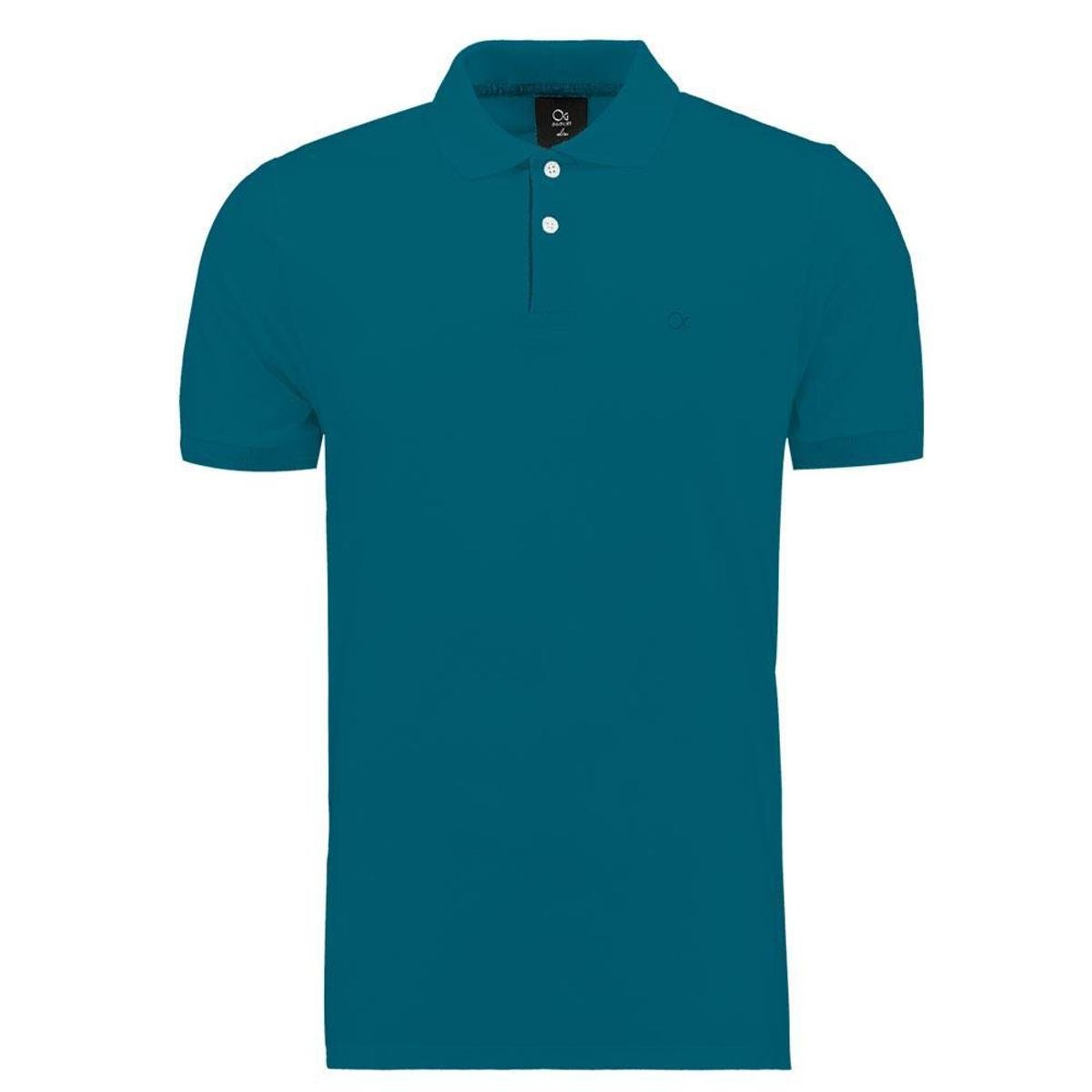 Camisa Polo Infantil Ogochi Essencial Piquet Azul - Azul Menor preço em Camisa Polo Infantil Ogochi Essencial Piquet Azul - Azul