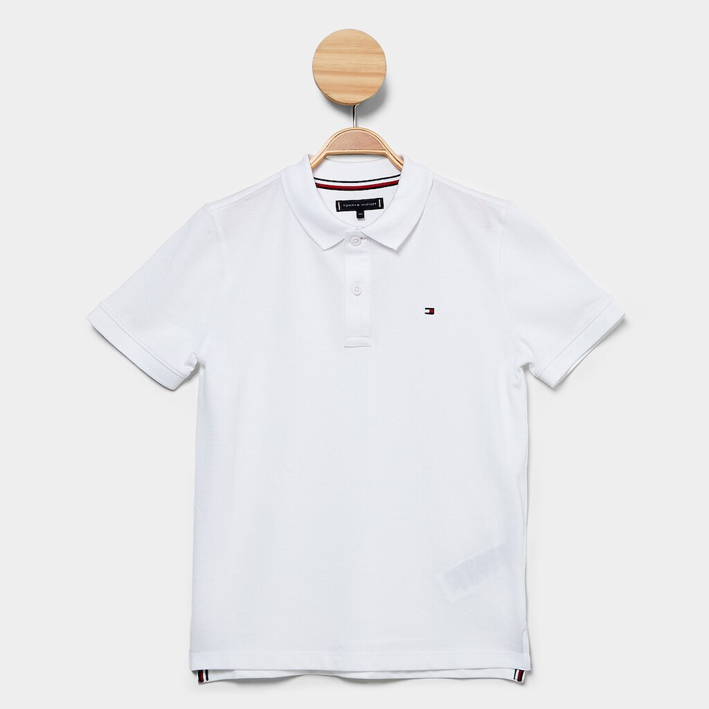 Camisa Polo Infantil Tommy Hilfiger Flag Menino