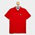 Camisa Polo Infantil Tommy Hilfiger Wavy Flag Ithica Placket Menino - Vermelho
