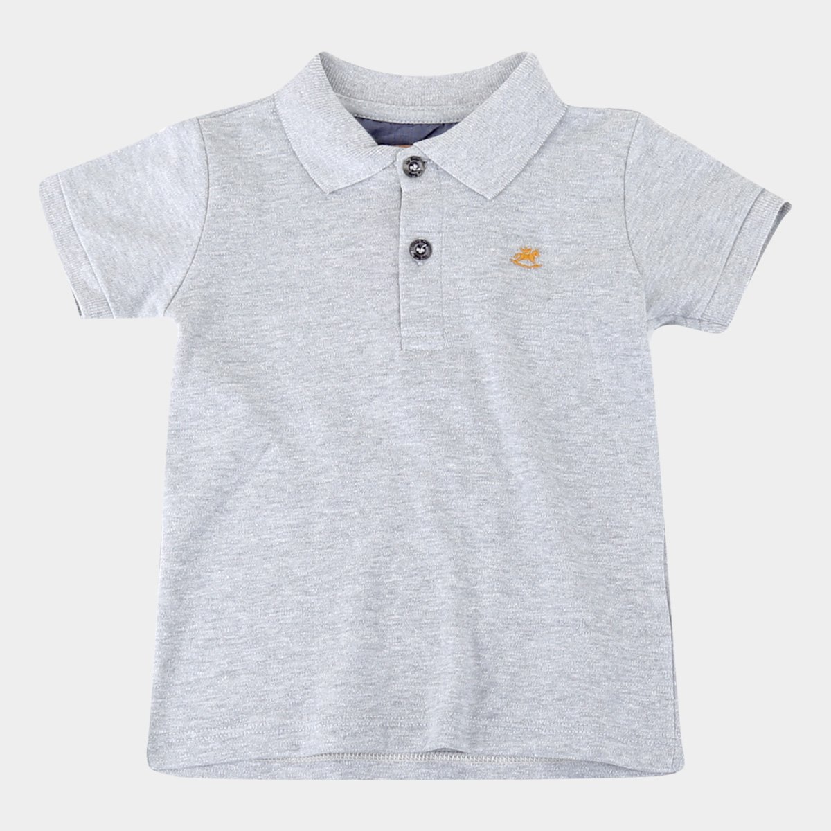 Camisa Polo Infantil Up Baby Suedine Básica Manga Curta Masculina - Mescla Menor preço em Camisa Polo Infantil Up Baby Suedine Básica Manga Curta Masculina - Mescla
