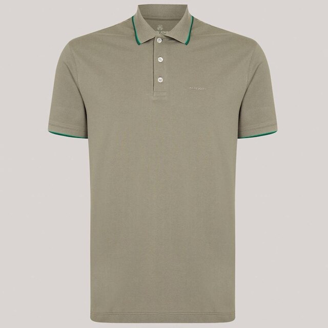 Camisa Polo John John Regular 2 Lines Masculino