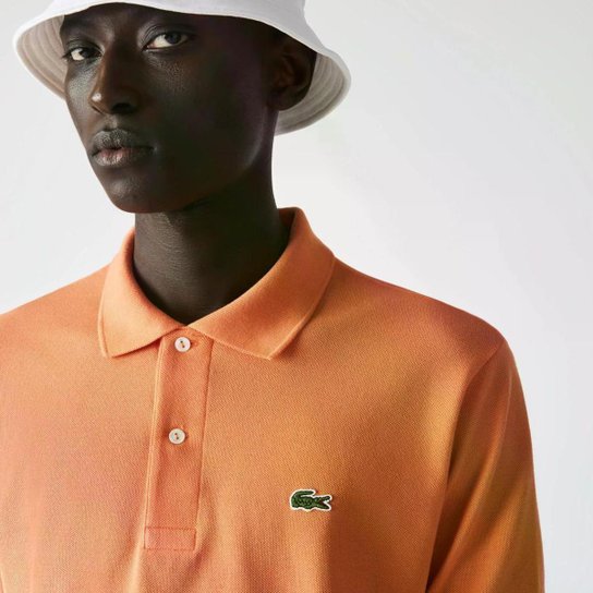 Camisa Polo L.12.12 - Laranja
