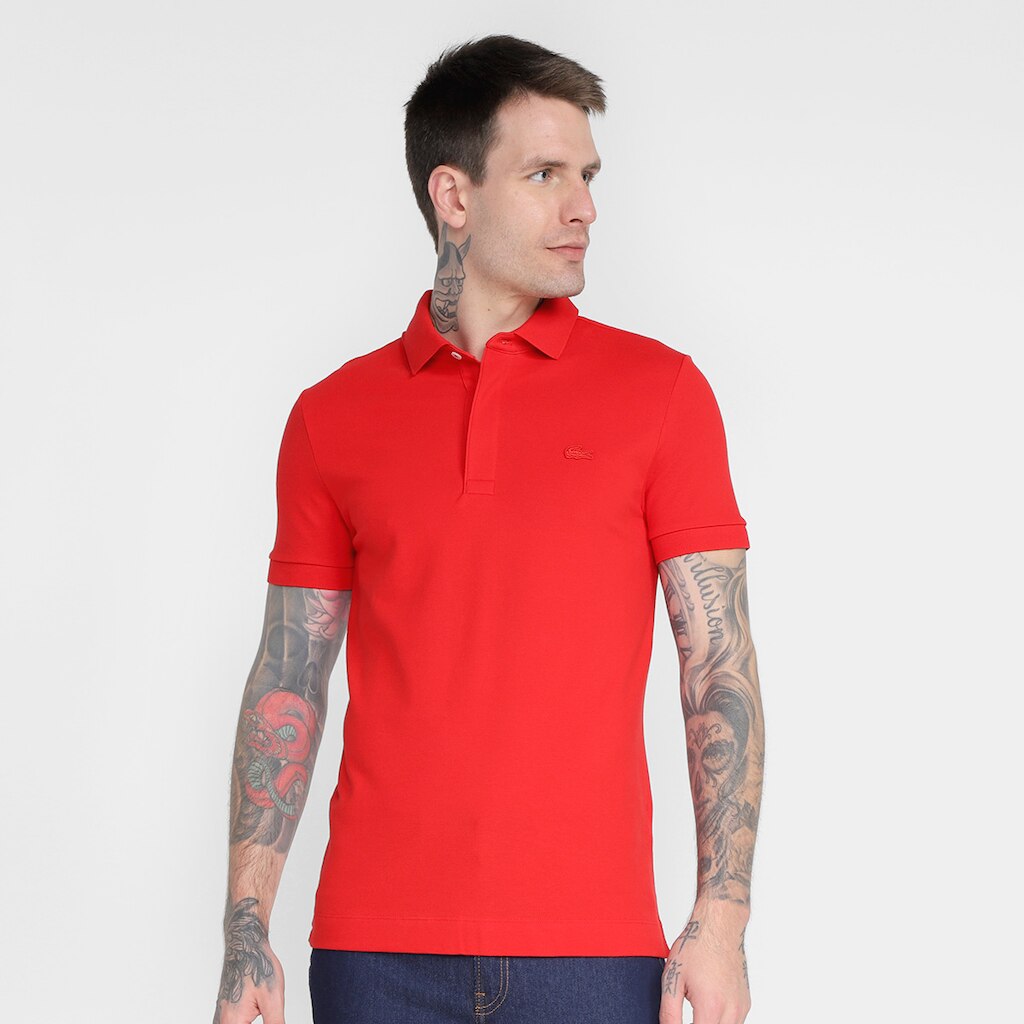 Camisa Polo Lacoste Casual Masculina