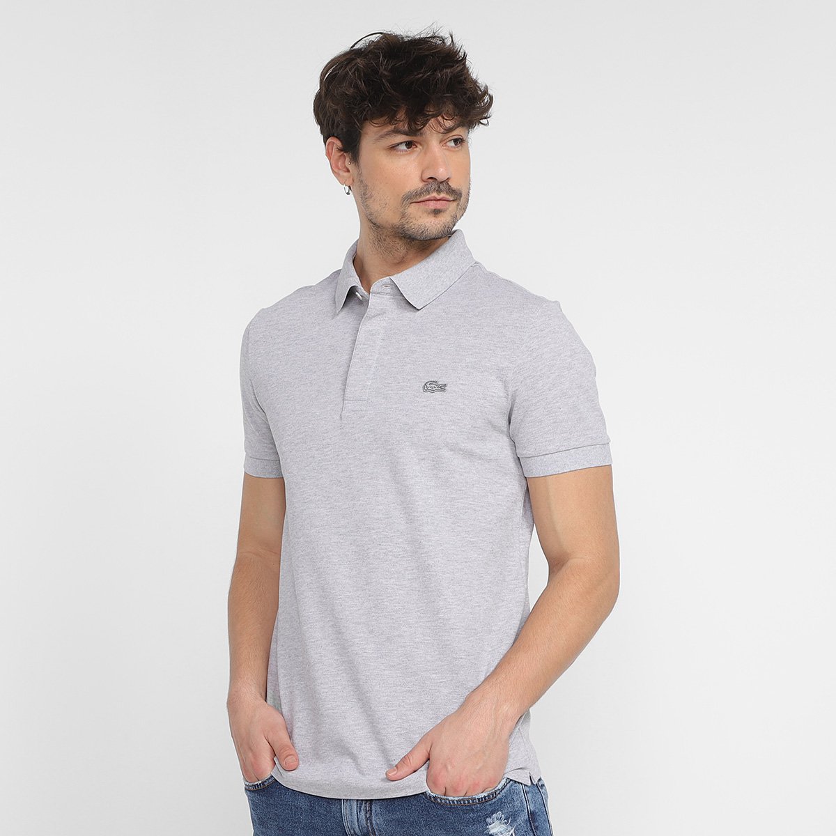 Camisa Polo Lacoste Casual Masculina Menor preço em Camisa Polo Lacoste Casual Masculina