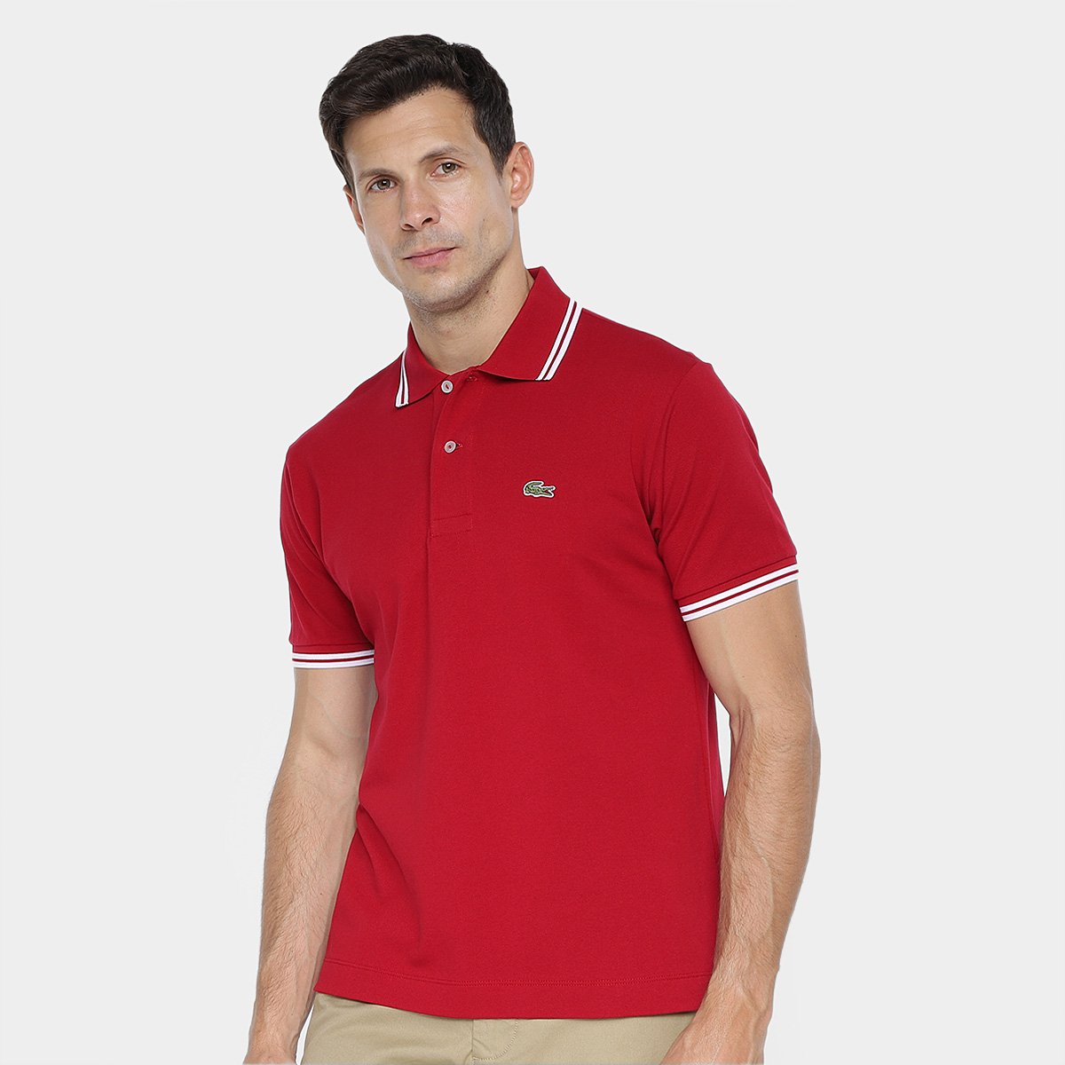 Camisa Polo Lacoste Casual Masculina Zattini - Main Image