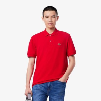 Camisa Polo Lacoste L.12.12 Light Piqué Ajuste Clássico Masculina