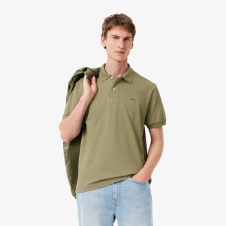 Camisa Polo Lacoste L.12.12 Light Piqué Ajuste Clássico Masculina
