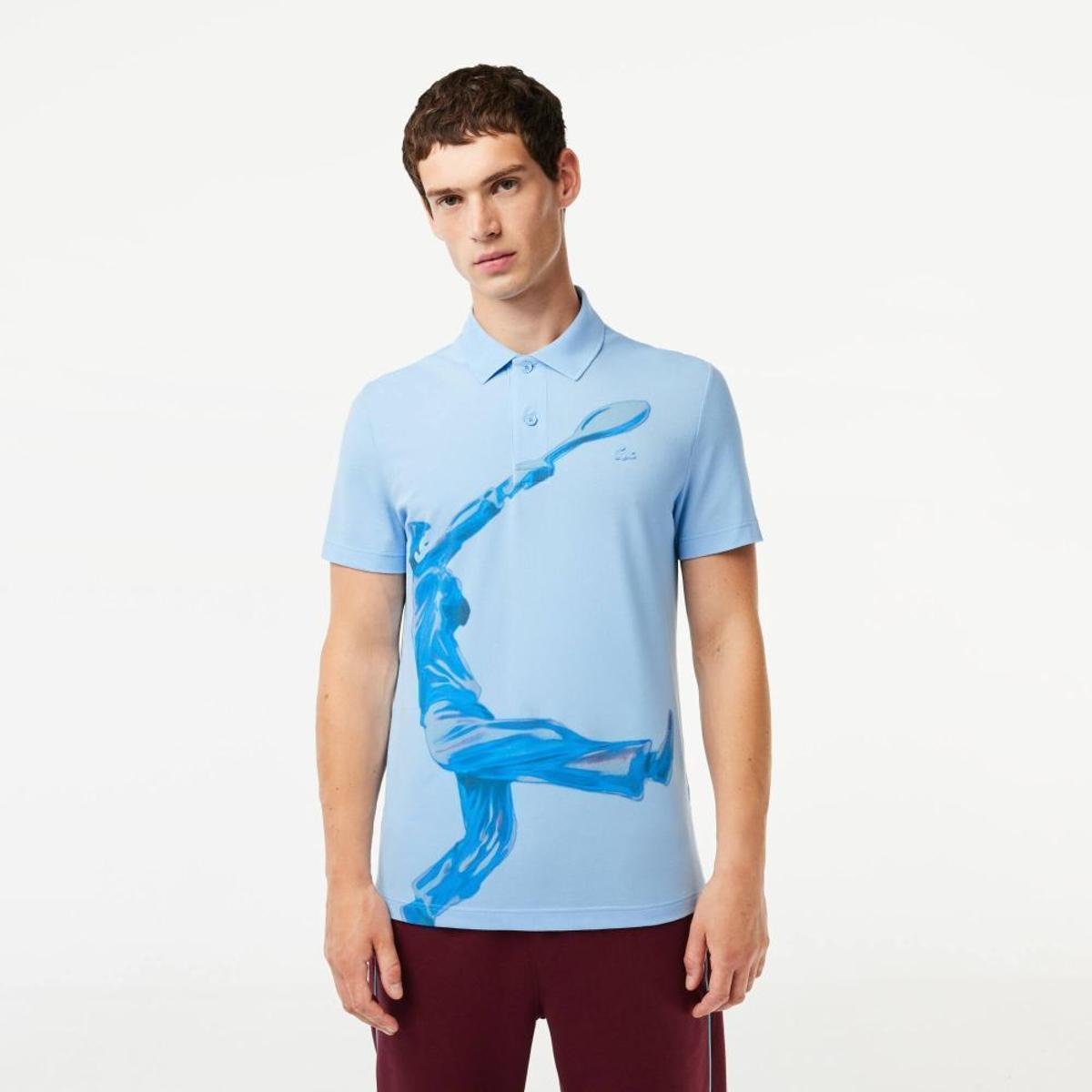 Camisa Polo Lacoste Movement em Piqué Ultraleve Masculina | Zattini