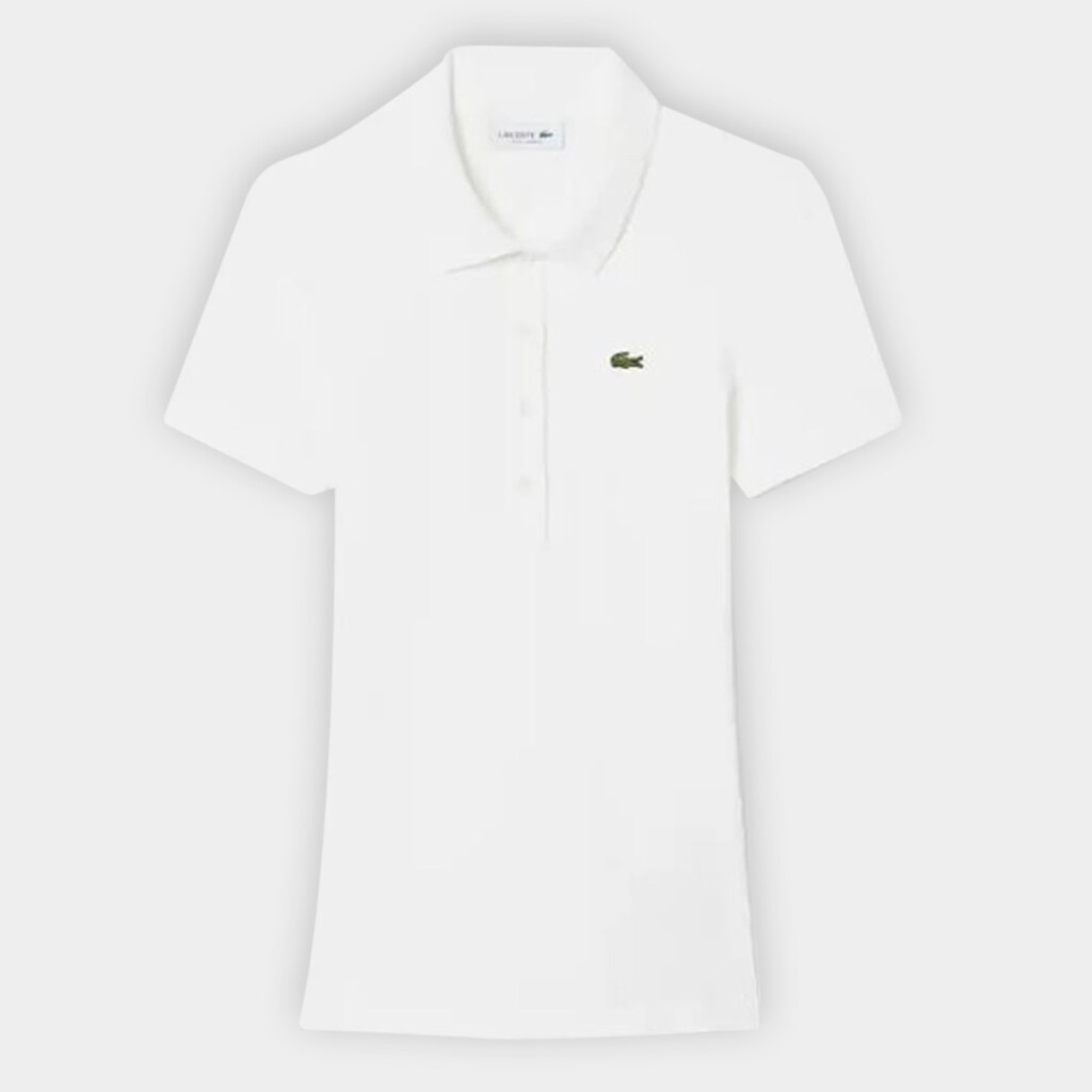 Camisa Polo Lacoste Slim Casual Feminina