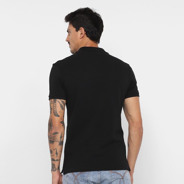 Camisa Polo Lacoste Slim Fit Piquet Masculina