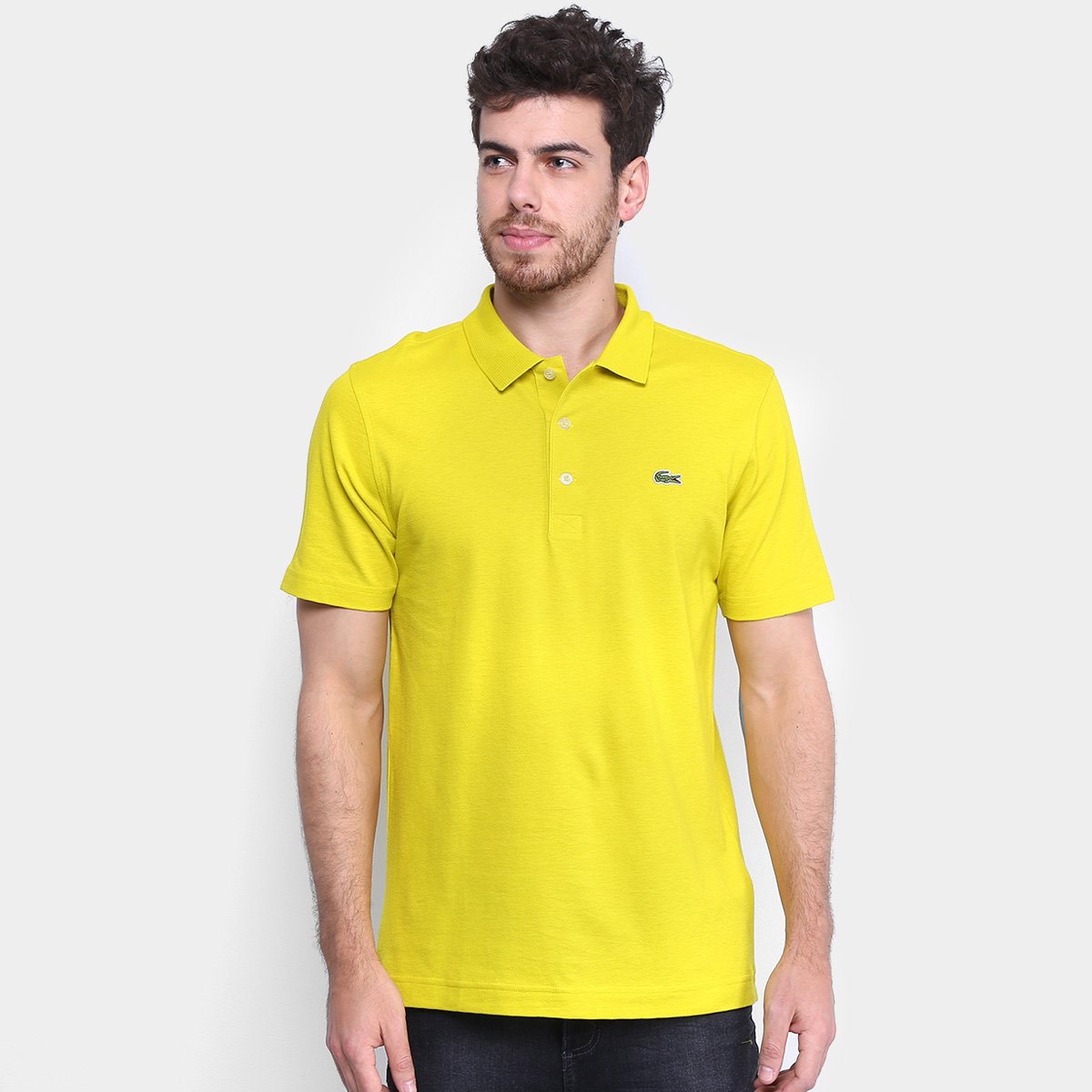 Camisa Polo Lacoste Super Light Masculina - Bege é ruim? Camisa Polo Lacoste Super Light Masculina - Bege é boa?