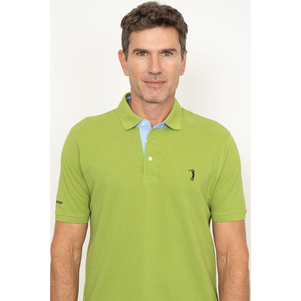 Camisa Polo Lisa Mc Verde