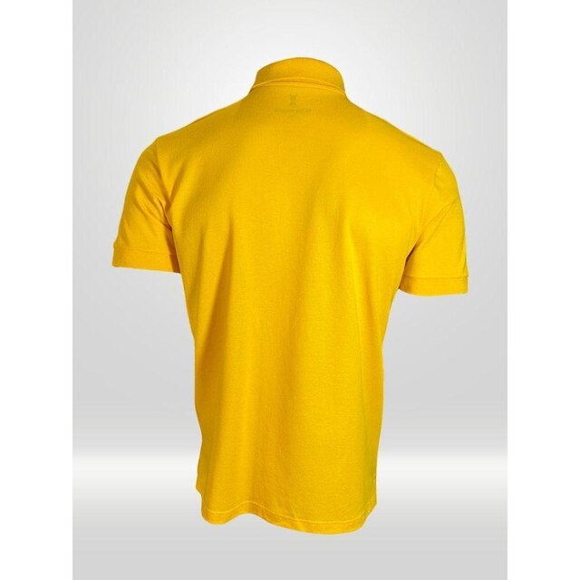 CAMISA POLO MASCULINA AMARELO OURO VICTOR VARRENS