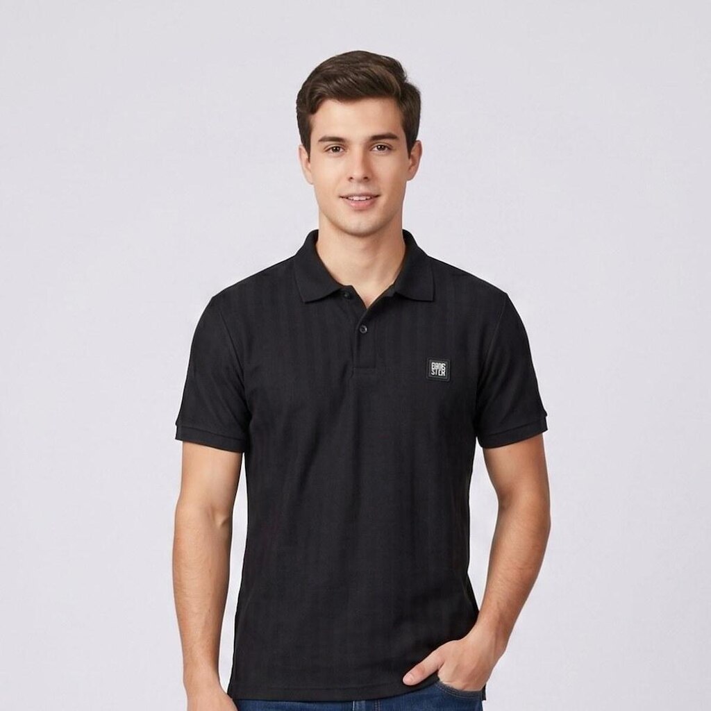 Camisa Polo Masculina Clássica Lisa Gangster