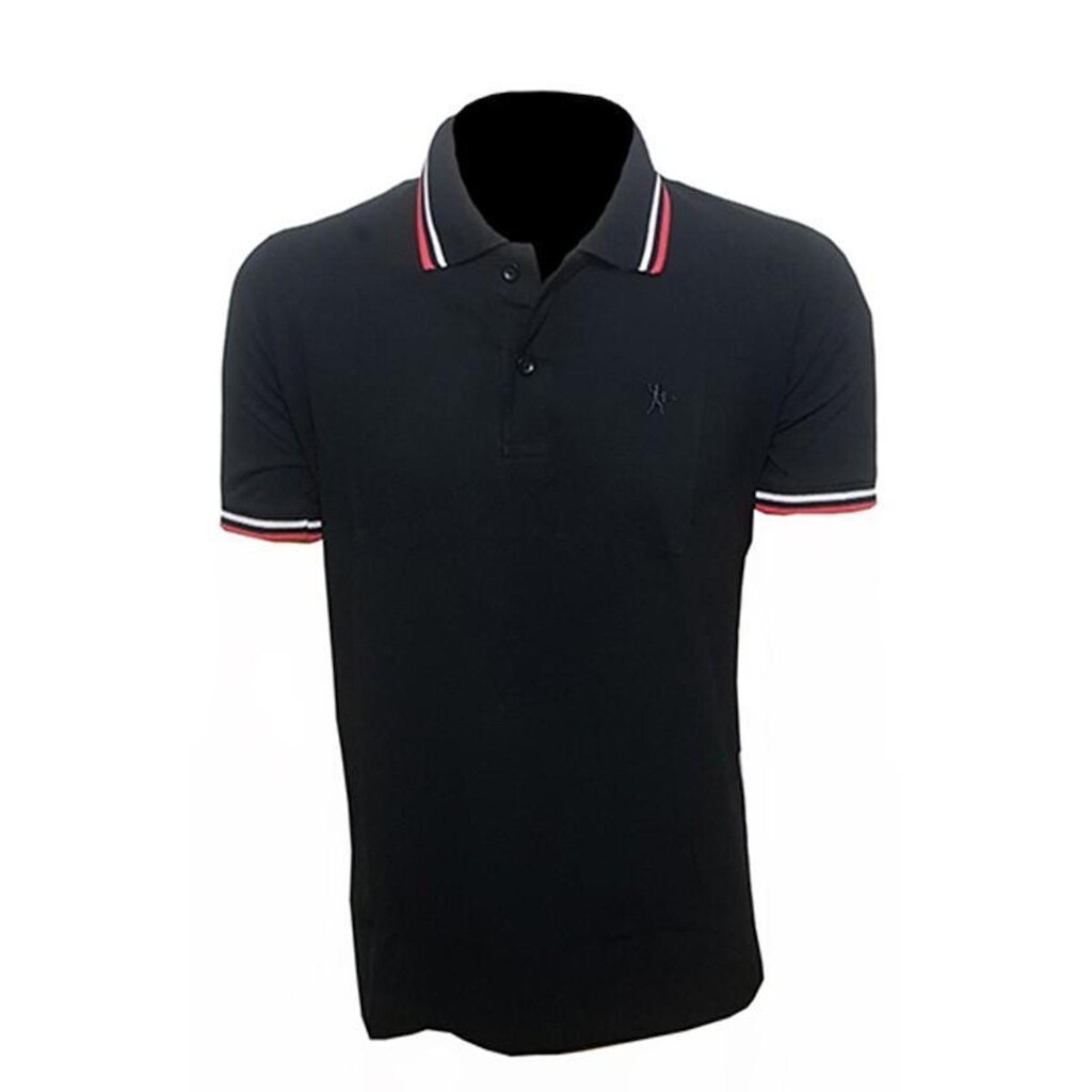 Camisa Polo Masculina Com Bordado