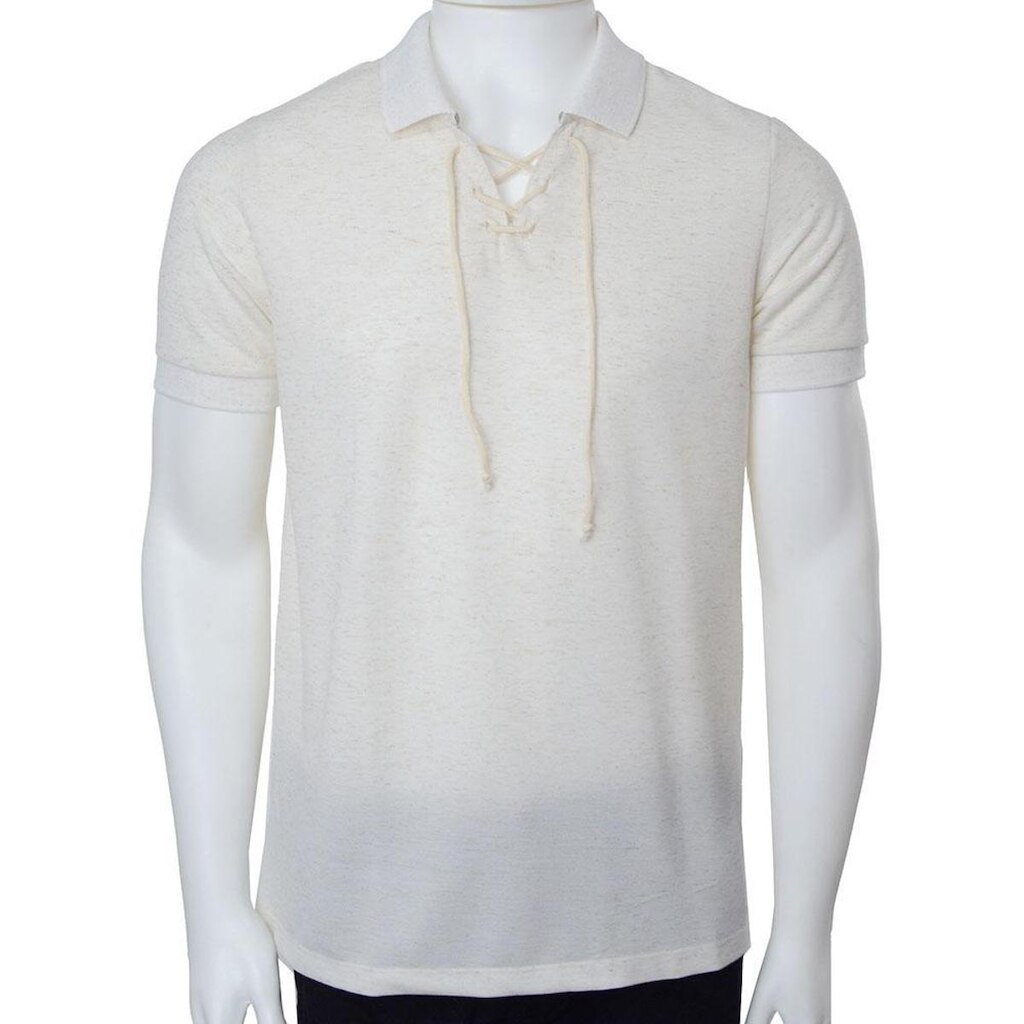 Camisa Polo Masculina Eleven Natural - P022216