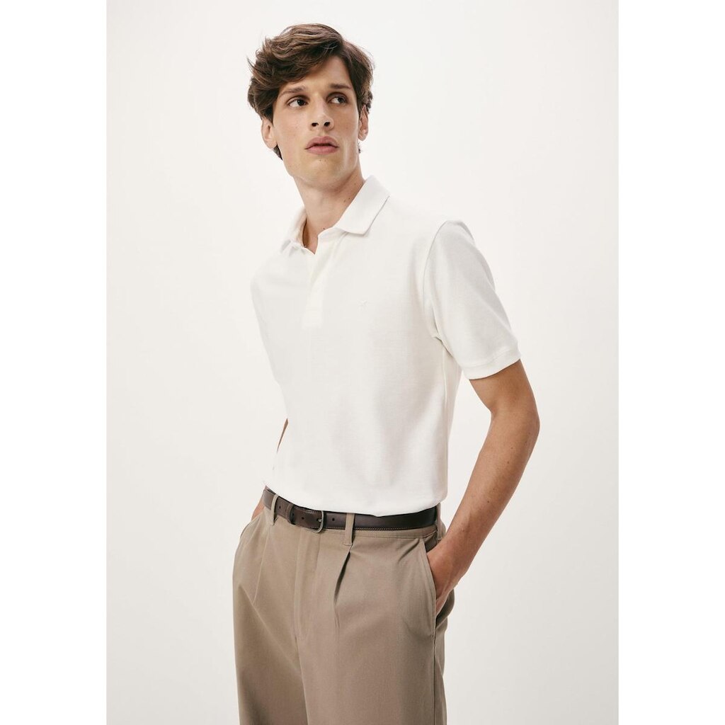 Camisa Polo Masculina Em Piquet Pima