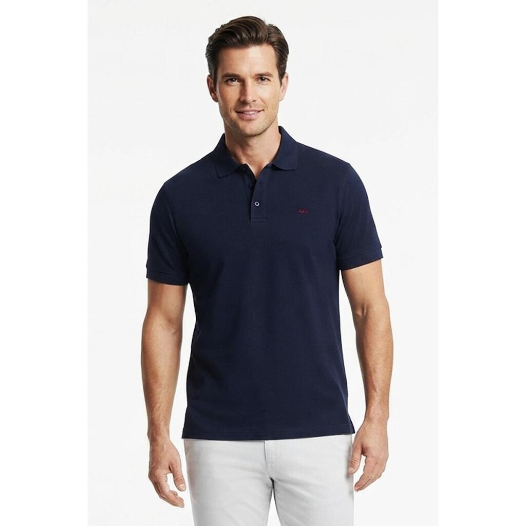 Camisa Polo Masculina Hangar 33 Algodão Pima Peruano Luxo
