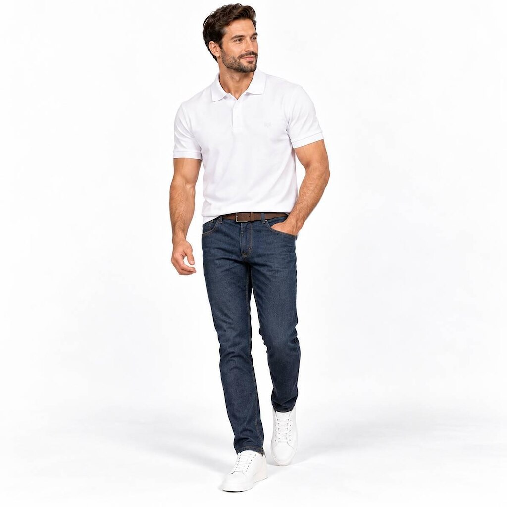 Camisa Polo Masculina MMT 054018
