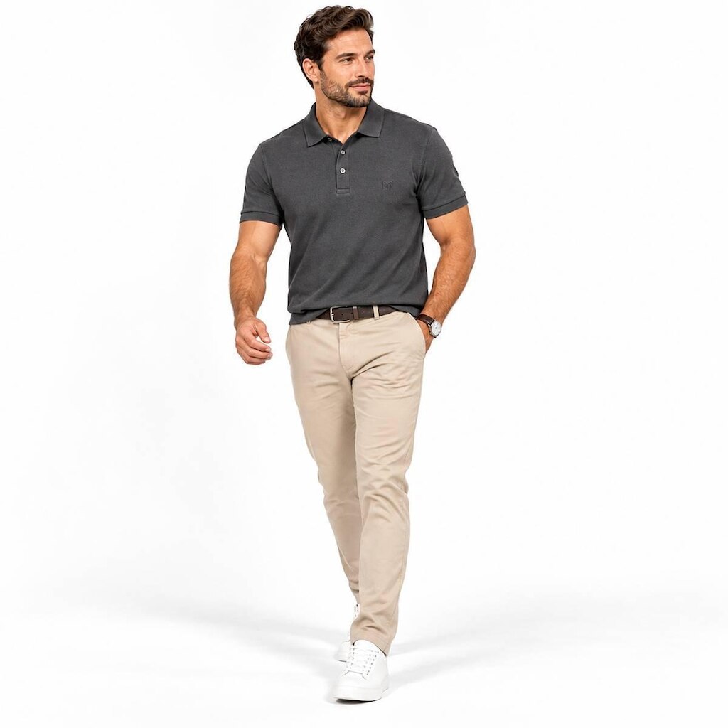 Camisa Polo Masculina MMT 054018