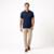 Camisa Polo Masculina MMT 054020 - Azul Escuro