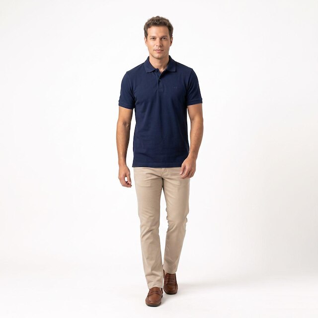 Camisa Polo Masculina MMT 054020