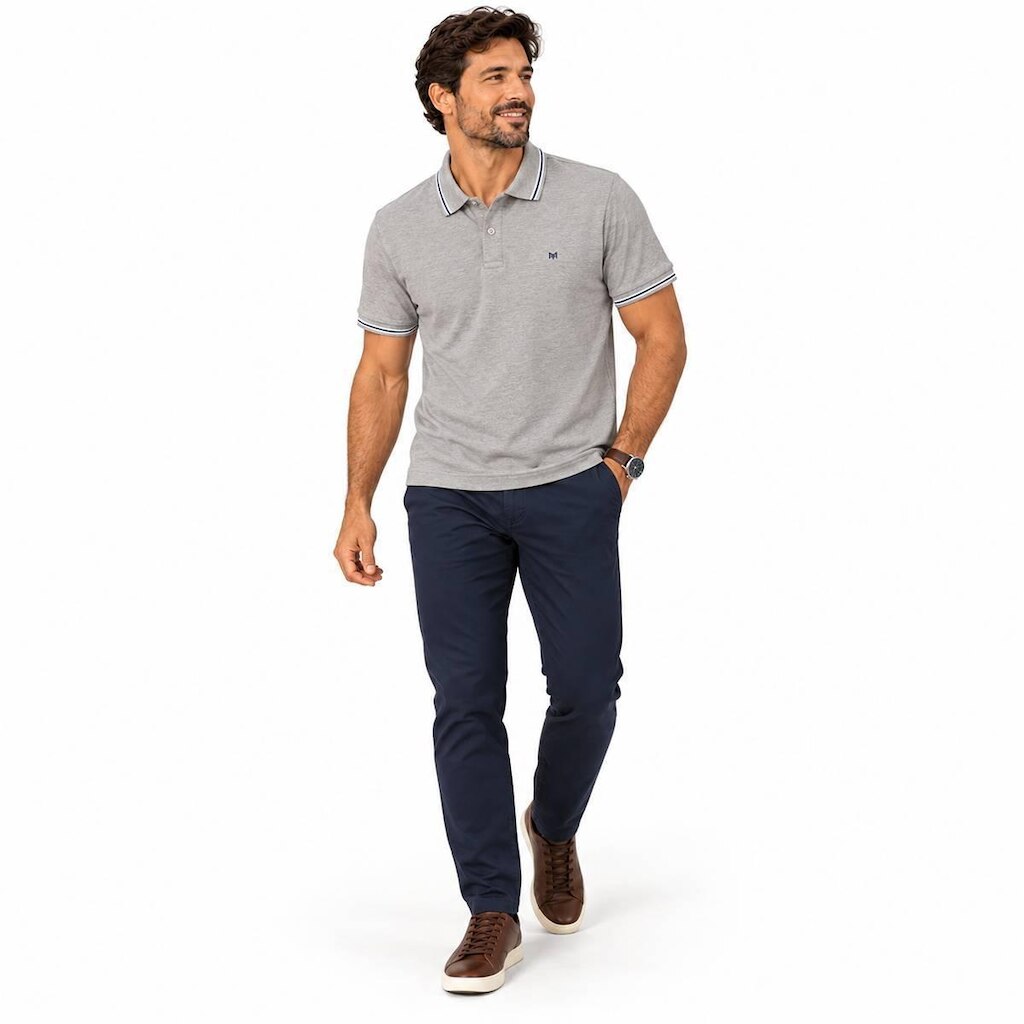 Camisa Polo Masculina MMT 054028
