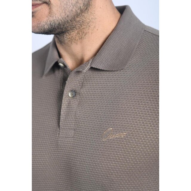 Camisa Polo Masculina Oceano Bordado Tricot 103575