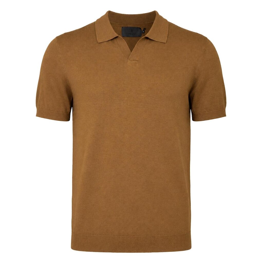 Camisa Polo Masculina Oficina Reserva Tricot Tencel Leve Respirável Manga Curta