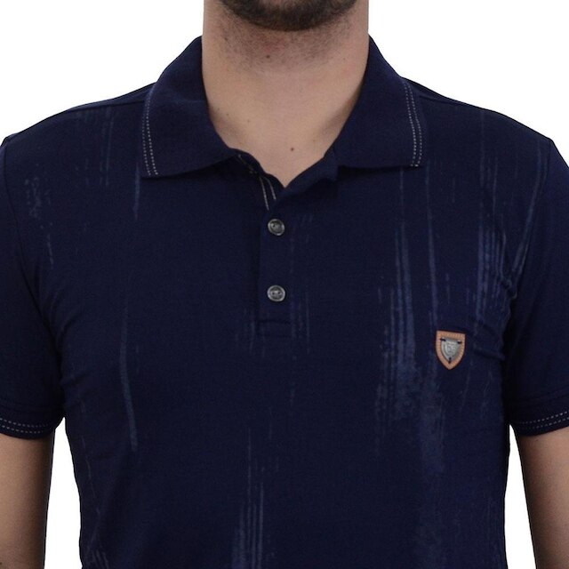 Camisa Polo Masculina Olho Fatal Marinho - 9501401108