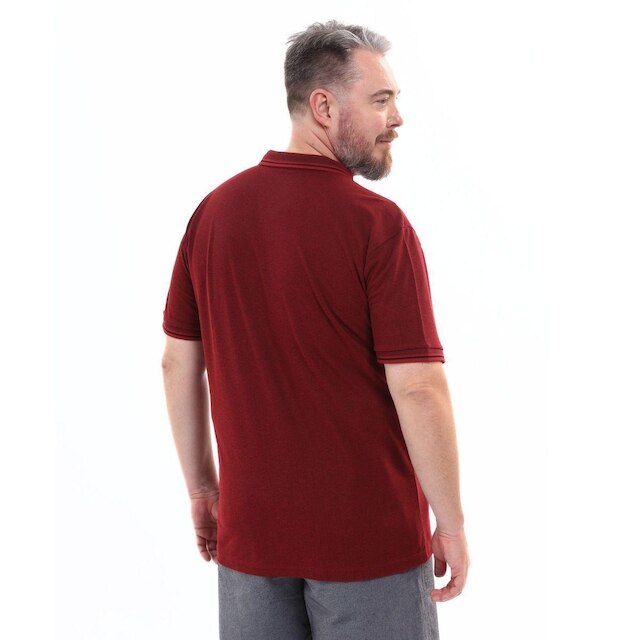 Camisa Polo Masculina Plus Size Pique Algodão com Bolso