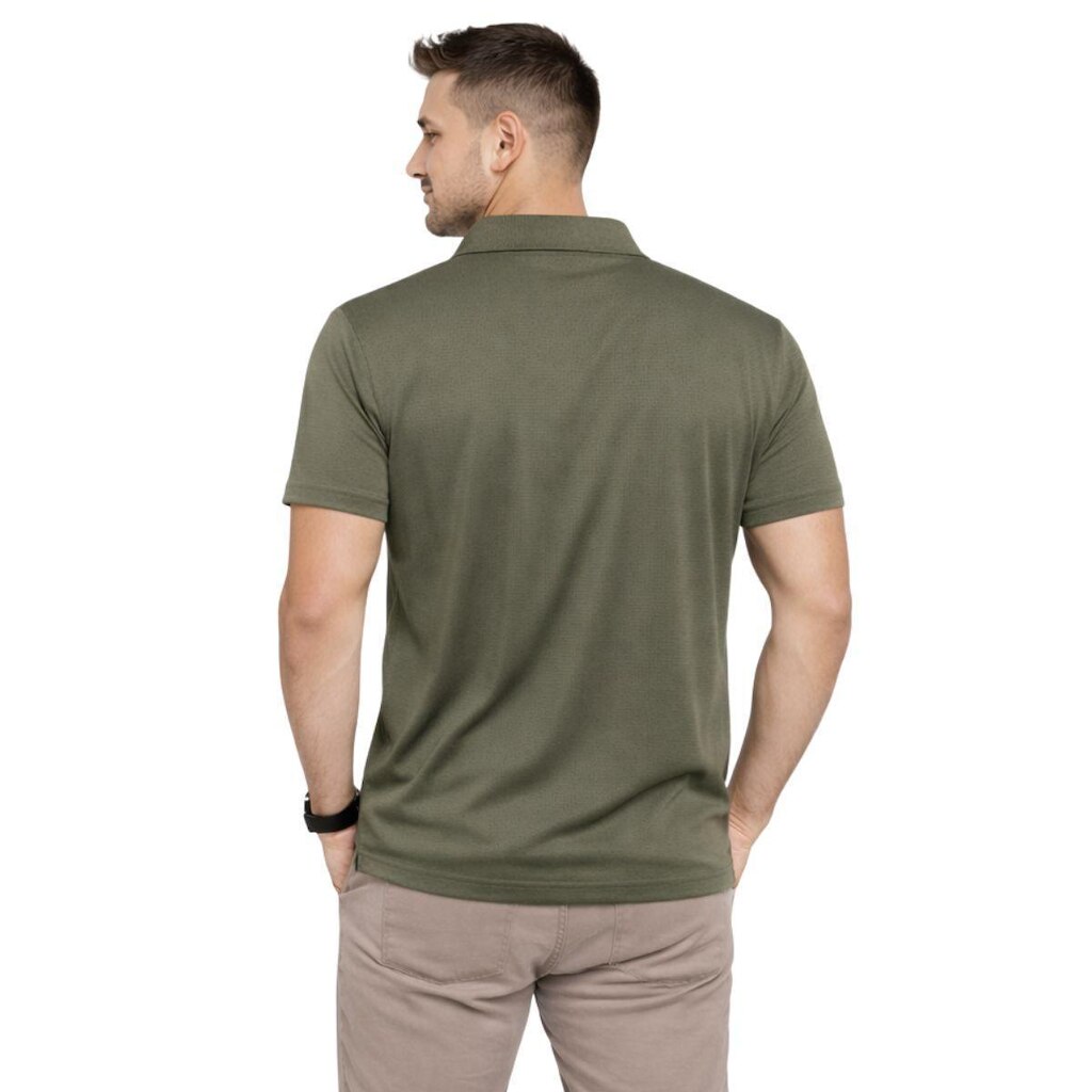 Camisa Polo Masculina Poliamida Elastano Premium