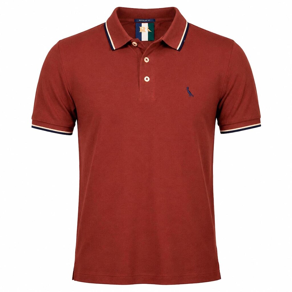 Camisa Polo Masculina Reserva Friso Duplo