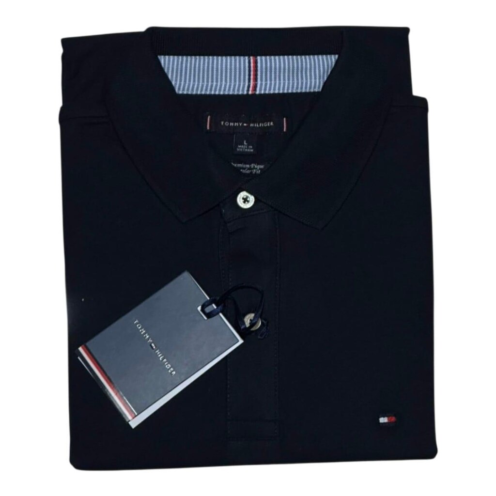 Camisa Polo Masculina Tommy Hilfiger Regular Fit