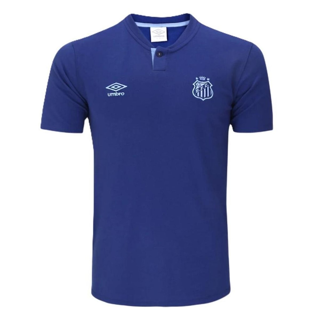 Camisa Polo Masculina Umbro Santos Viagem 24/25