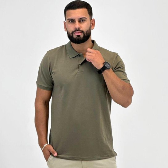 Camisa Polo Mormaii Básica Manga Curta Masculina