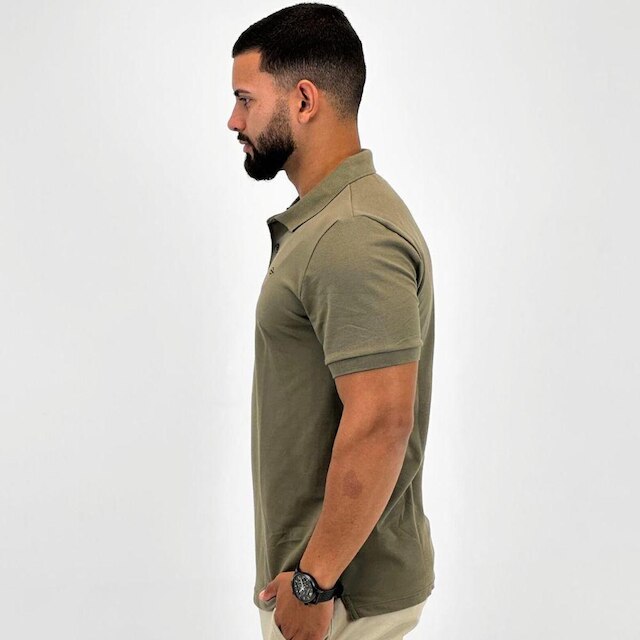 Camisa Polo Mormaii Básica Manga Curta Masculina