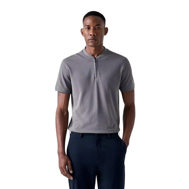 Camisa Polo Oficina Reserva Cinza