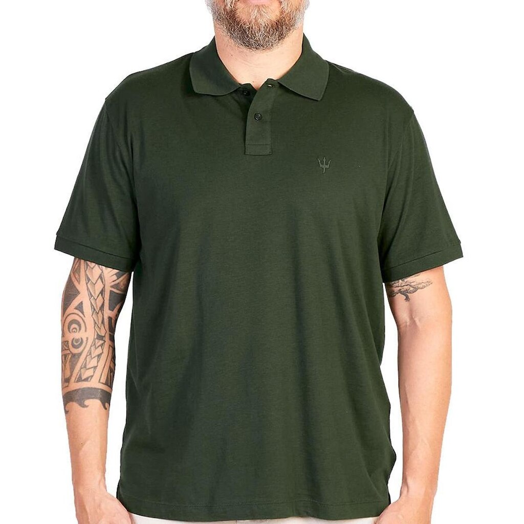 Camisa Polo Osklen Tridente Touch Masculino