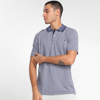 Camisa Polo Pierre Cardin Listrada Masculina