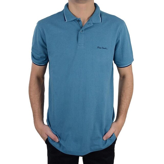 Camisa Polo Pierre Cardin Piquet Masculina