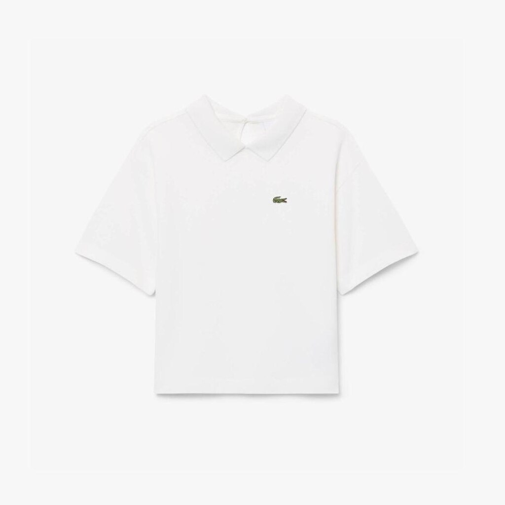 Camisa polo piqué Lacoste dupla face