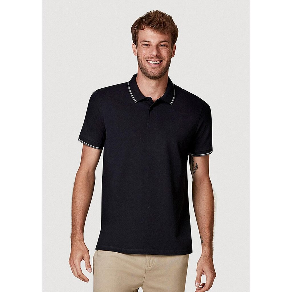 Camisa Polo Piquet Hering  Básica Regular Em Algodão Masculina
