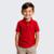 Camisa Polo Piquet Infantil Menino Manga Curta - Vermelho