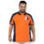 Camisa polo plus size dinâmica fenomenal(sem elasticidade) Vermelho 48 - Laranja