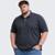 Camisa Polo Plus Size Masculina Piquet Manga Curta - Chumbo