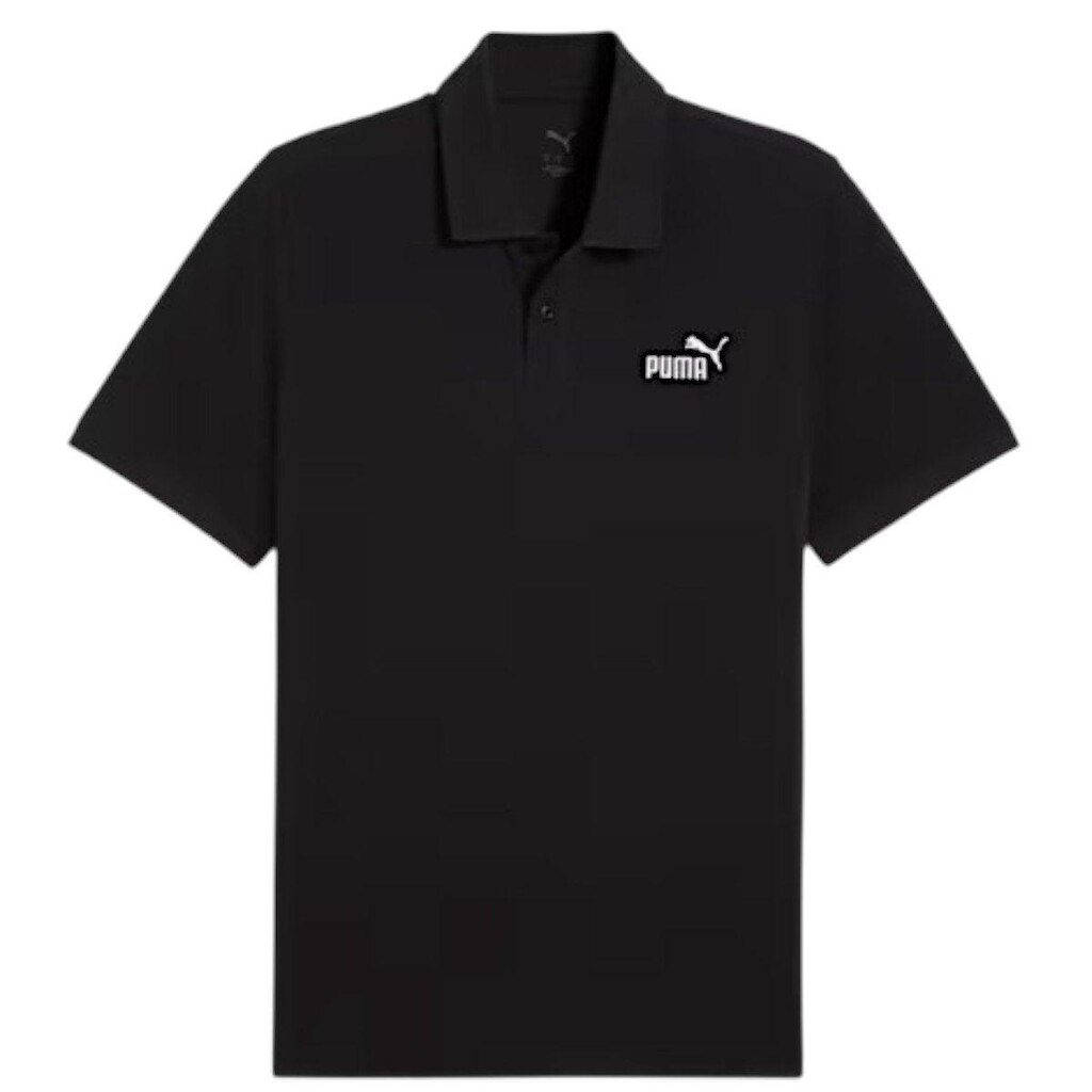 Camisa Polo Puma Ess Logo Pique Masculina