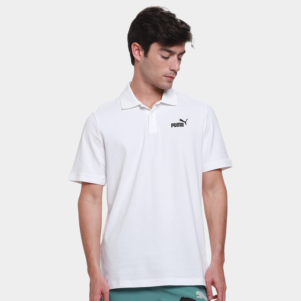 Camisa Polo Puma Ess No. 1 Pique Masculina