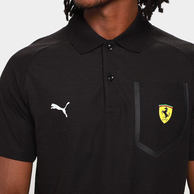 Camisa Polo Puma Ferrari Tech Masculina